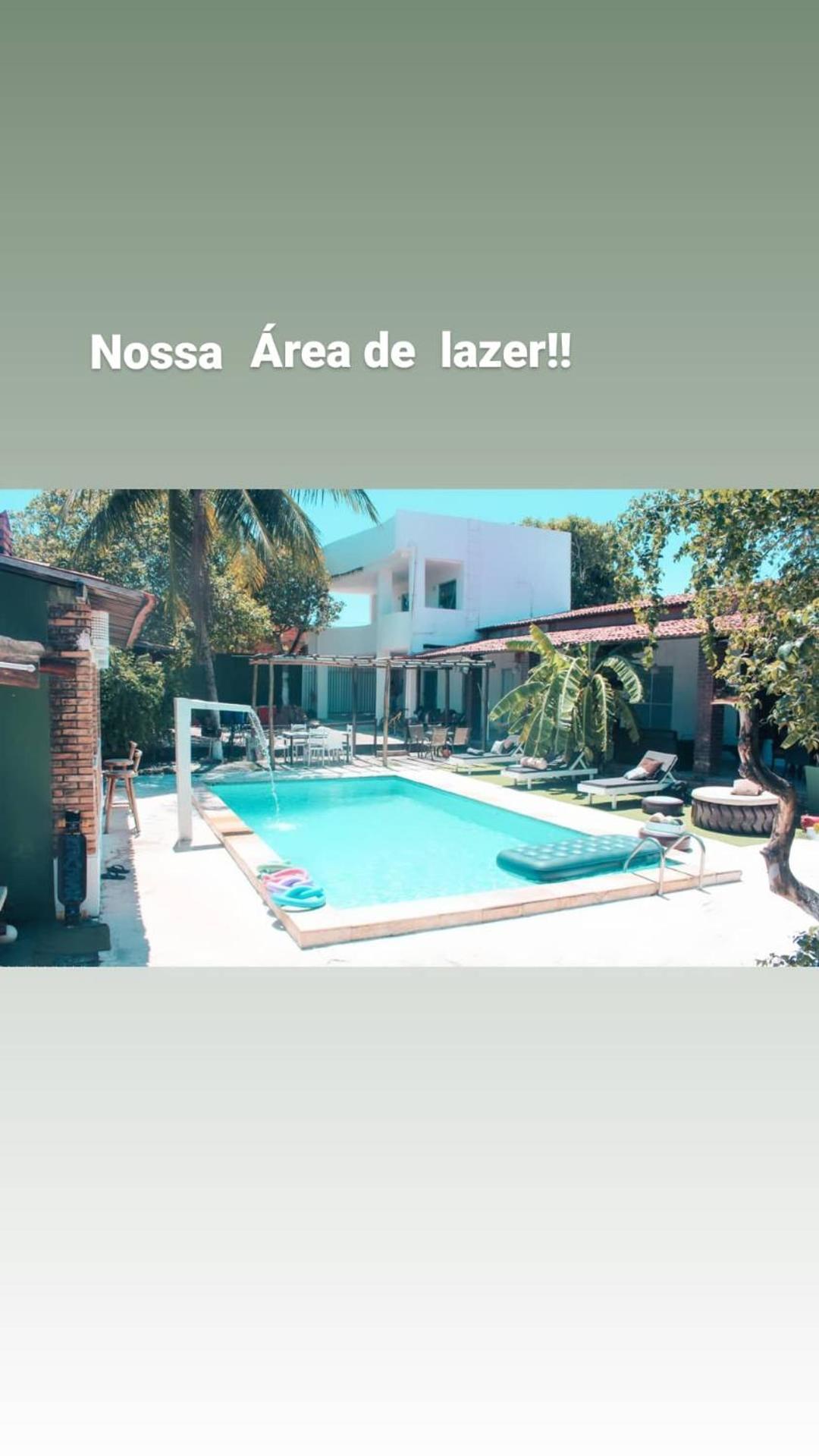 Rancho Da Doris Lägenhet Barra de São Miguel Rum bild